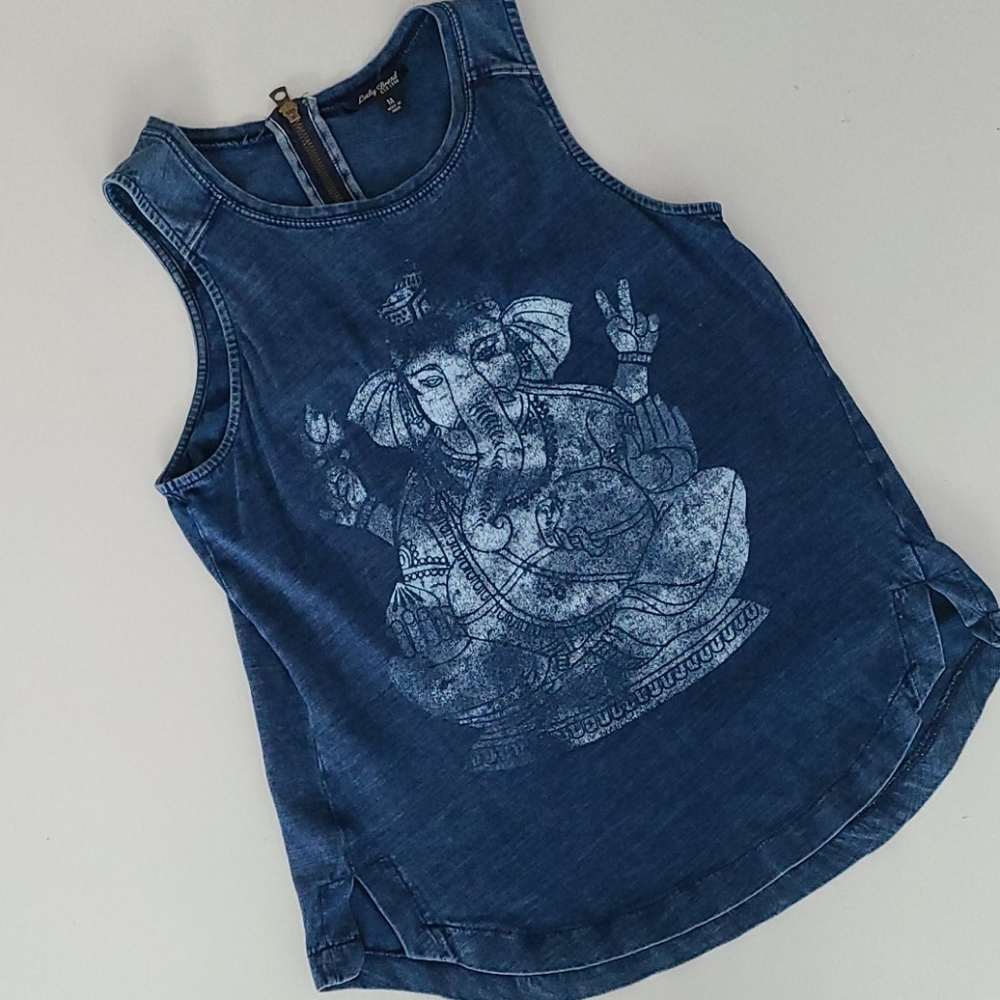 Lucky brand Ganesha tank top